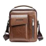 Men Universal Shoulder Messenger Bag Fashionable And Functional L 24Cm X 20Cm X 6Cm