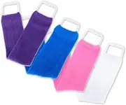 [4PCE] Swosh Back and Body Exfoliating Scrubber, Renew Your Skin, Deep Cleansing and Gentle Scrubbing for a Smooth and Healthy Glow