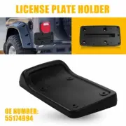 For Jeep Wrangler 1997-2006 New Rear License Plate Frame Holder Mounting Bracket