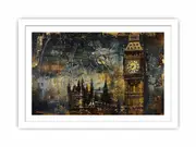 London Clock Painting