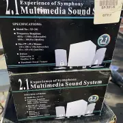 HOME THEATER 2.1 Experience Symphony Multimedia Sound System Model # SP-301