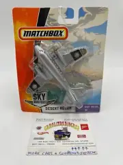 Matchbox Sky Busters MBX Metal #12 Desert Recon Silver