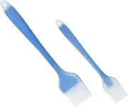 SHOWERORO 2pcs BBQ Brush Silicone Basting Brush for Cooking Grilling Baking Kitchen Utensil Easy to Use