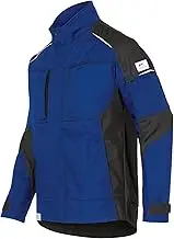 KÜBLER Workwear KÜBLER ACTIVIQ Cotton+ Work Jacket Cornflower Blue/Black