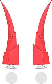 Helmet Horns | Bicycles Ski Helmet Horns Attachment - Stable Modern Style Motorcycle Night Riding Decoration for Skateboarding Scooter Skiing