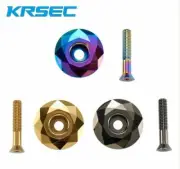 1 Set Diamod Aluminum 1 1/8" Headset Stem Top Cap with Bolt for Road Bike