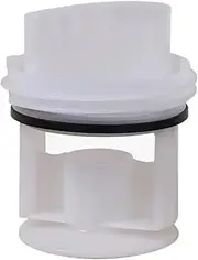 9000969315 Laundry Drain Pump Filter Cover ，Compatible for Siemens Bosch Drum Washing Machine IQ500 IQ300 IQ700(White)