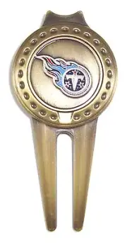 Tennessee Titans Divot Tool with Golf Ball Marker