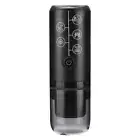 Electric Portable Coffee Machine Capsule Powder Travel Coffee Maker(Black)