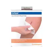 Cutilin Low Adherent Wound Pads 10cm x 10cm 5 Pack by Smith & Nephew