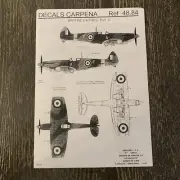 Model Aircraft Decals: Spitfire Ref 48.84
