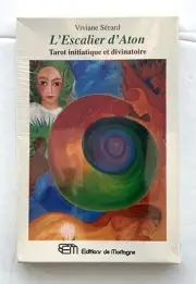RARE!! - L’ Escalier d’ Aton Tarot by Vivian Serard - c. 1994 - OOP!!