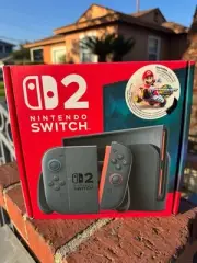 BRAND NEW Nintendo Switch 2 Handheld Console System w/ Mario Kart World Bundle