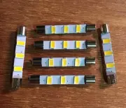 (6) COOL BLUE 41MM-LED 6.3V FUSE LAMP/ MR65-MR66-MR67 - McIntosh BULBS