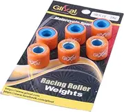 Glixal 20X15mm High Performance Racing Variator Roller Weights Set For Honda PCX 125 150 Polaris RZR 200 SYM SUZUKI KYMCO VESPA Scooter Quads ATV UTV (18 Gram)