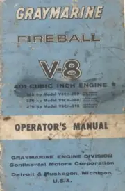 Digital Gray Marine Fireball Operators Manual