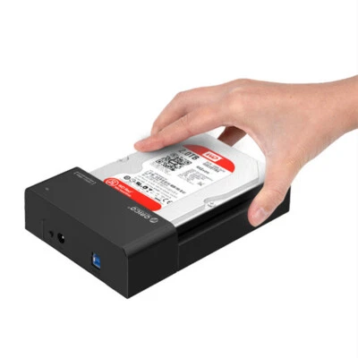Super Speed USB 3.0 SATA External Hard Drive Docking Station 2.5 3.5 in HDD SSD