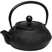 AVANTI HOBNAIL CAST IRON TEAPOT BLACK - NEW