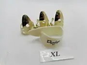 Dunlop 4 pc pick set EXTRA LARGE thumb pick & .013" nickel silver finger picks