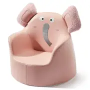 Kid's Sofa - Pink Elephant