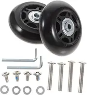 BUGUUYO Suitcases Luggage Wheel Replacement 1 Set of Scooter Wheels Luggage Wheel Parts