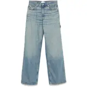 [Haikure] Haikure Logo-patch Jeans 24 US BLUE