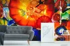 3D Abstract Color Art Wallpaper Wall Murals Removable Wallpaper 165