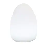 LED Colorful Egg Shaped Night Light USB Charging Desk Lamp Table Lamp for Home Outdoor Bar, 10x15cm