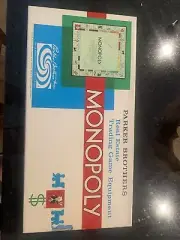 Vintage 1961 Monopoly Board Game By Parker Brothers. Inside game Items Sealed.