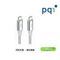 在飛比找momo購物網優惠-【PQI 勁永】qCable C100 USB-C to C