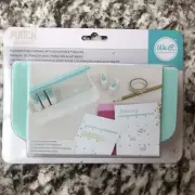 We R Memory Keepers Punch Board Planner Paper Punch Adjustable Crafting New