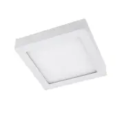 LED 18W Surface Mounted Oyster Light - Tri-CCT Dimmable - Square