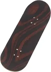 BESPORTBLE DIY Wooden Finger Skateboard Deck Colored Maple Board Smooth Surface Pre Punched Present for Fingerboarding Enthusiasts