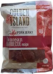 Golden Island Fire Grilled Pork Jerky - Korean BBQ