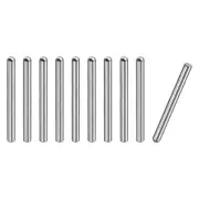 5x60mm Dowel Pins, 10pcs Round Head Flat Chamfered End Dowel Pin