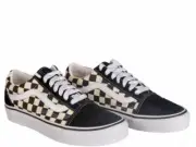 VANS Old Skool Primary Check Unisex Size M7 W8.5 Skate Shoe NWB
