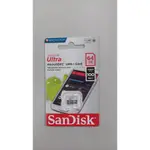 SANDISK ULTRA MICROSDXC  UHS-I CARD 64 GB