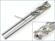 10mm HSS Slotted Roughing 4 Flute End Milling CNC Cutter Cutting Saw Lathe Bit