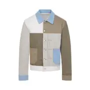 Givenchy Logo Patch Denim Jacket XL,L Multicolor