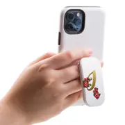 Kickstand Grip AddOn, Universal Phone Holder, Letter I
