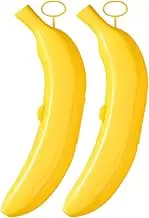 Banana Case Protector | Cute Fruit Protector Container | Outdoor Trip Lunch Fruit Storage Box Holder, Space-Saving Banana Storage Box for Travel Jmedic