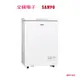 聲寶98L臥式冷凍櫃白 SRF-102 【全國電子】