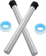AKOOSY 2pcs Magnesium Anode Rod for Rv and Camper Water Heater Fittings Durable Scale Prevention for Outdoor Use Extends Water Tank Lifespan