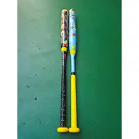 在飛比找蝦皮購物優惠-SUNCOAST黑E藍B壘球棒-兩截碳纖維壘球棒亞洲拼圖限量