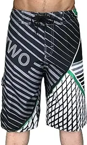 [Generic] Board Shorts for Men and Fitness Sports Plus Size Five Quick Drying Beach Pants Shorts Mens Swim Suit Small