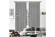 Marquee Total Blockout Thermal Insulated Pleated Curtains Pair