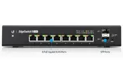 UBIQUITI EdgeSwitch 8 - 8-Port Managed PoE+ Gigabit Switch, 2 SFP, 150W Total Power Output - Supports PoE+ and 24v Passive