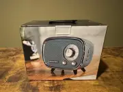 New Crosley CR3039A-TN Rondo Retro Style Bluetooth Speaker NIB Tourmaline