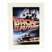 Larrini Back to the Future Cinema Shot A4 Mounted Photo