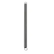 2x16x300mm(WxODxL) Extension Spring Spring Steel Extended Compressed Spring Grey